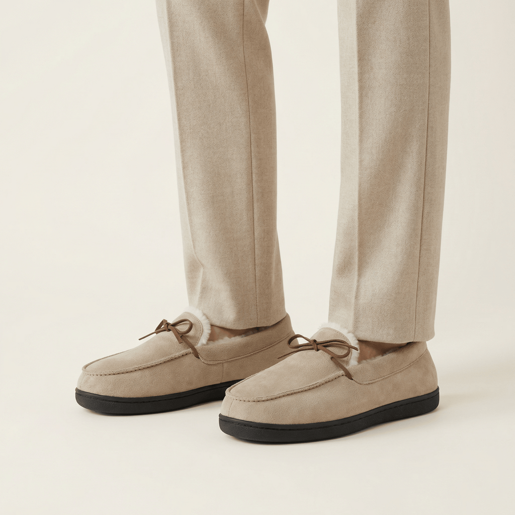 Women's Plush-Lined Loafer Slipper