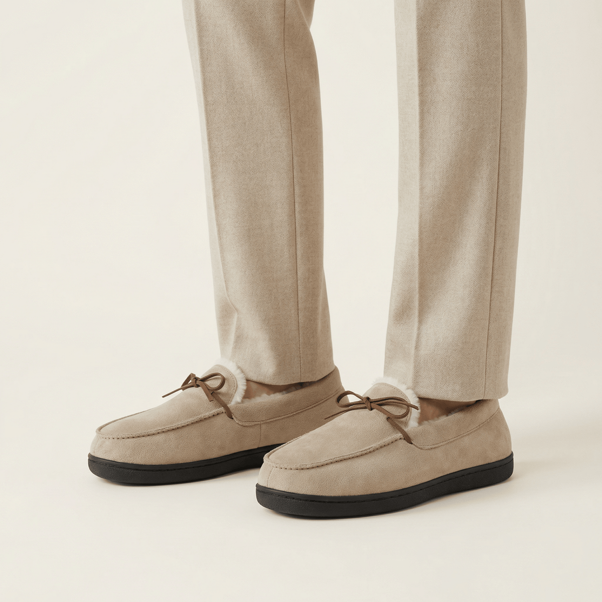 Women's Plush-Lined Loafer Slipper