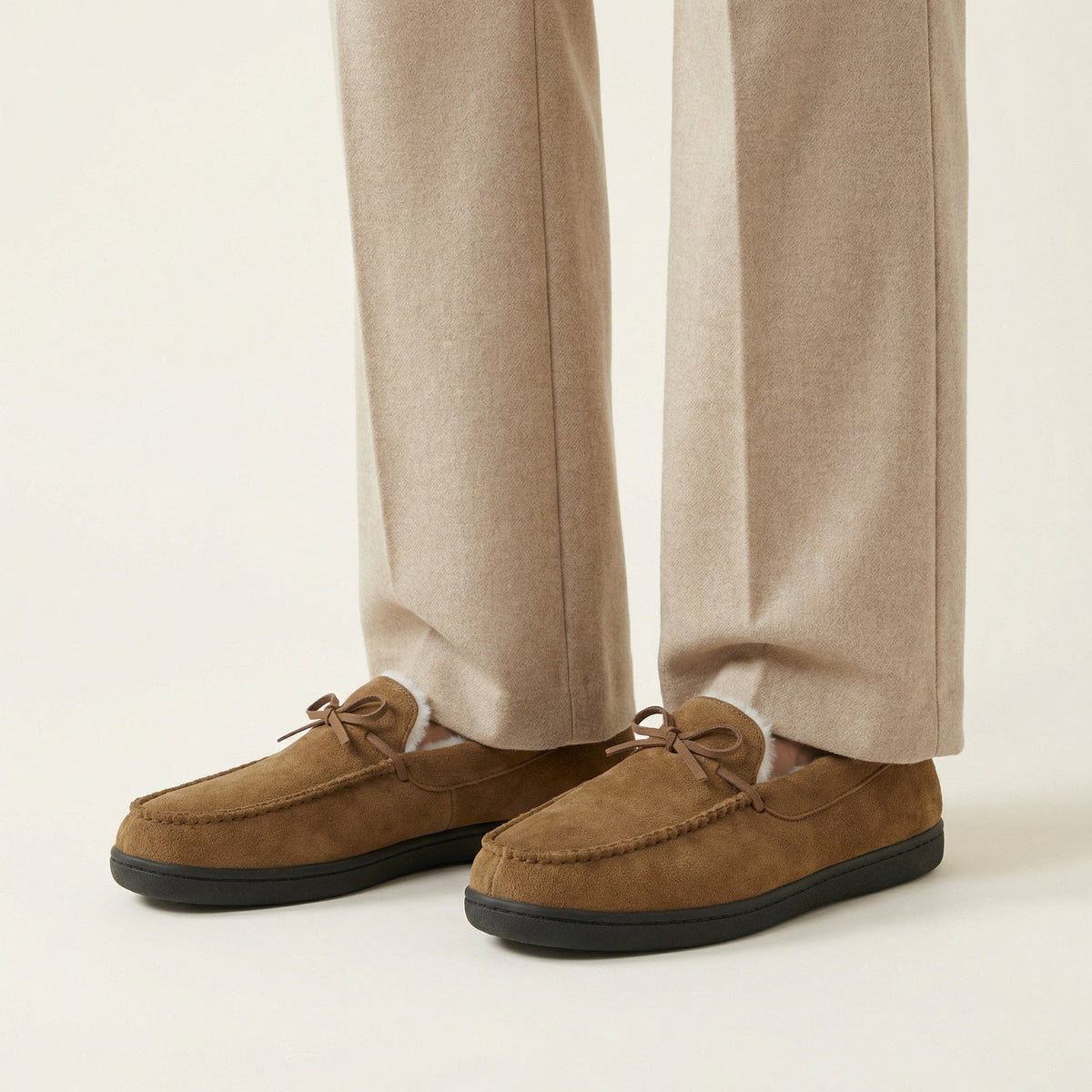 Women's Plush-Lined Loafer Slipper