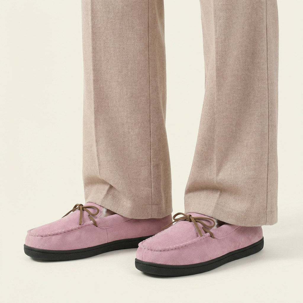 Women's Plush-Lined Loafer Slipper