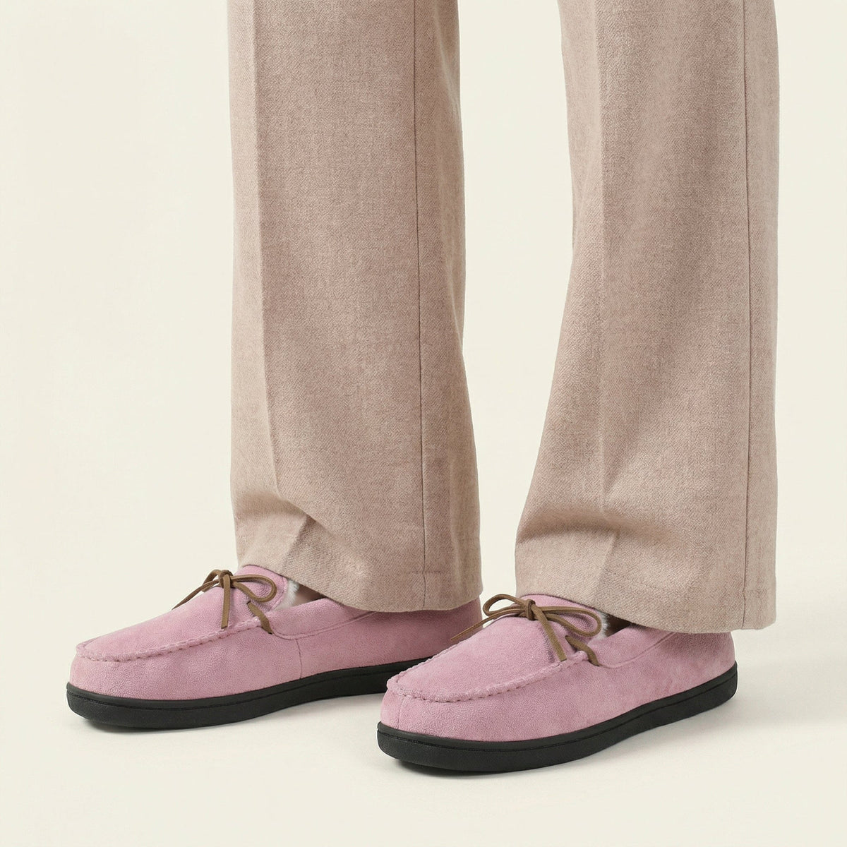 Women's Plush-Lined Loafer Slipper