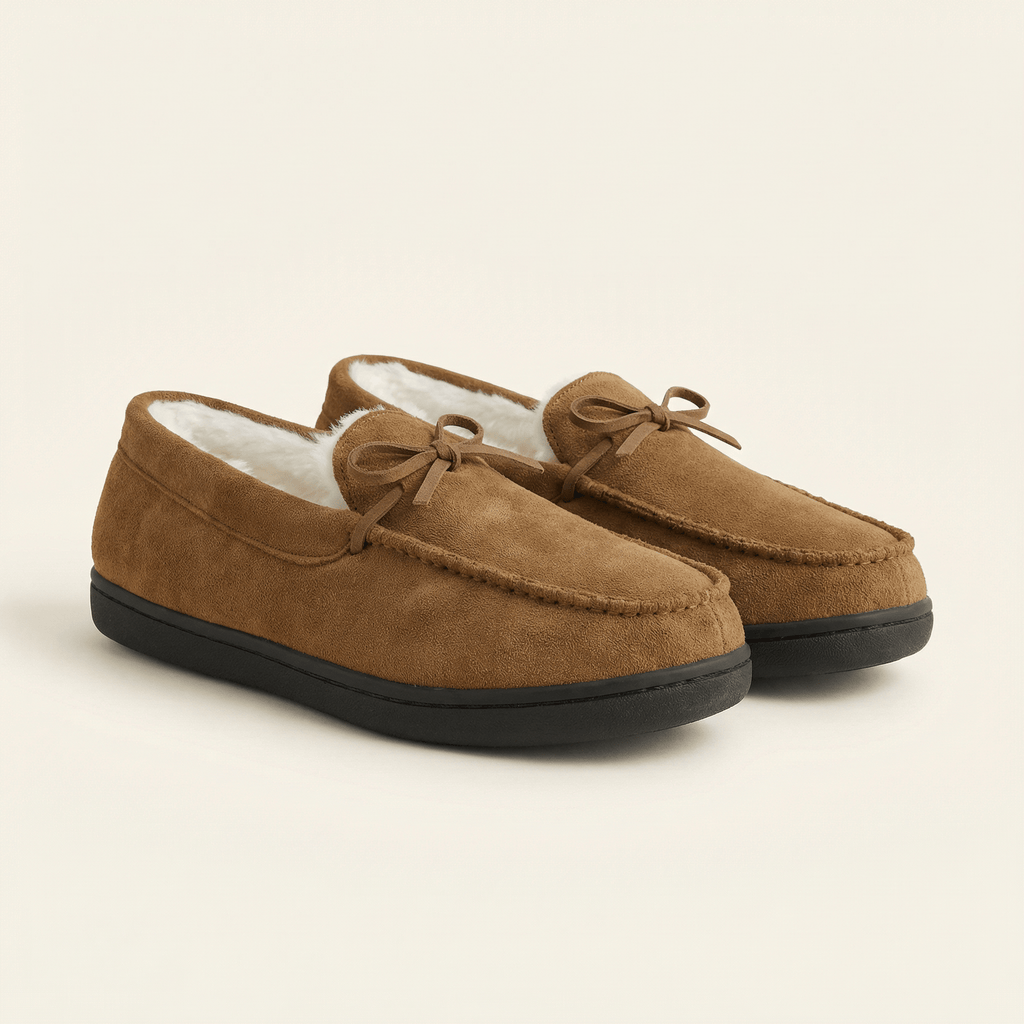 Women's Plush-Lined Loafer Slipper