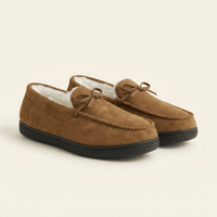 Women's Plush-Lined Loafer Slipper