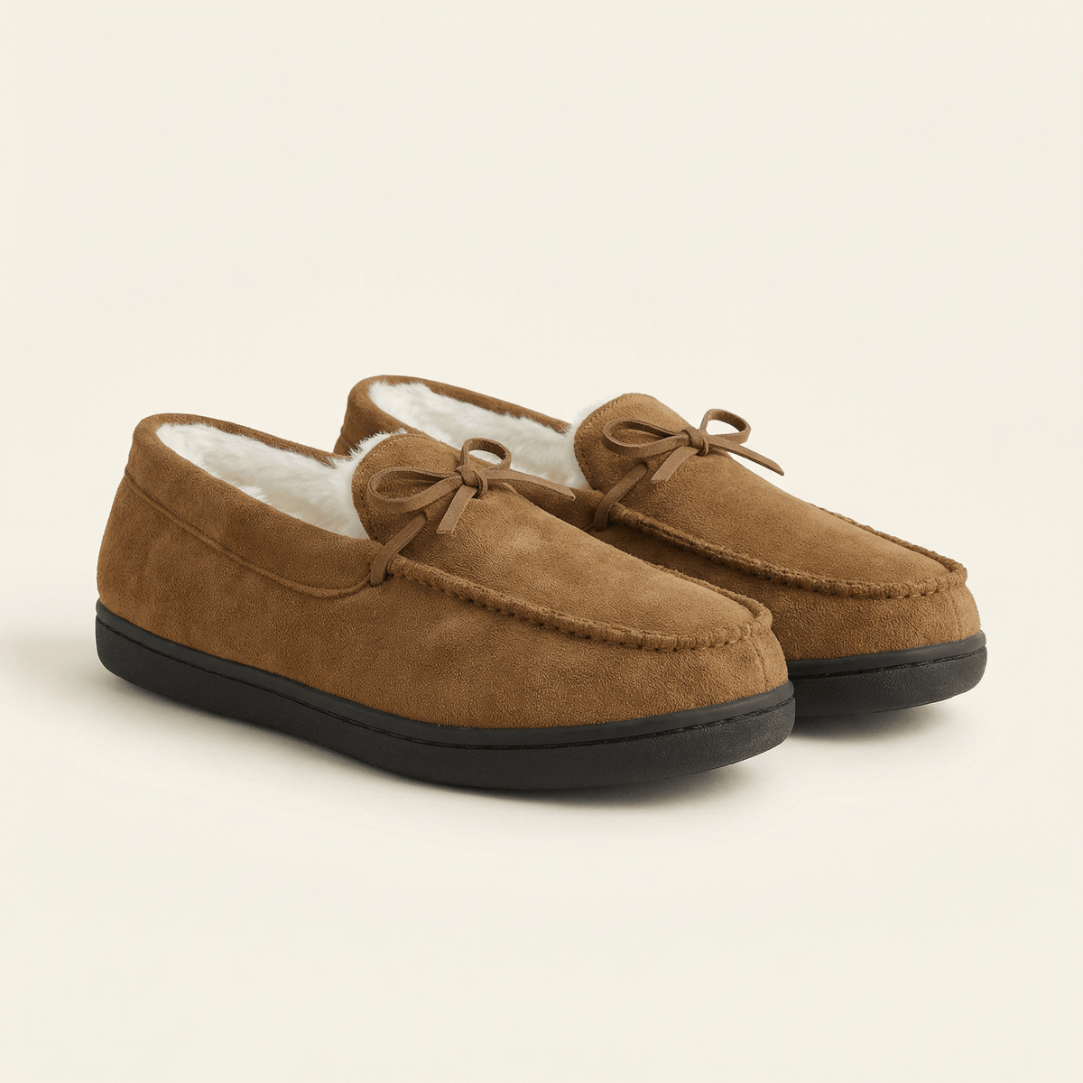 Women's Plush-Lined Loafer Slipper