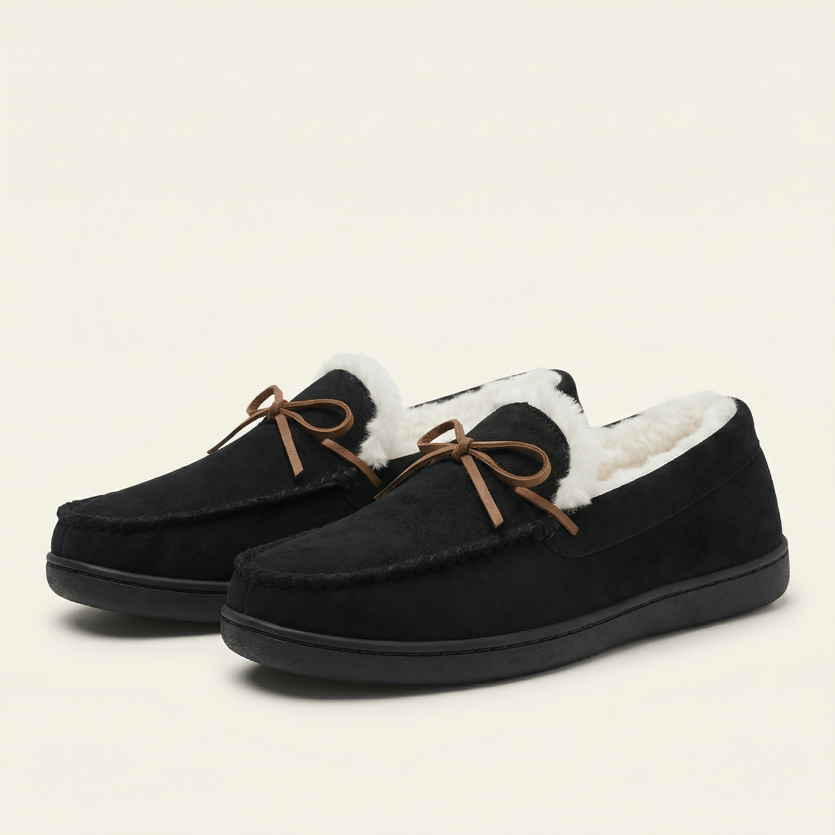Women's Plush-Lined Loafer Slipper