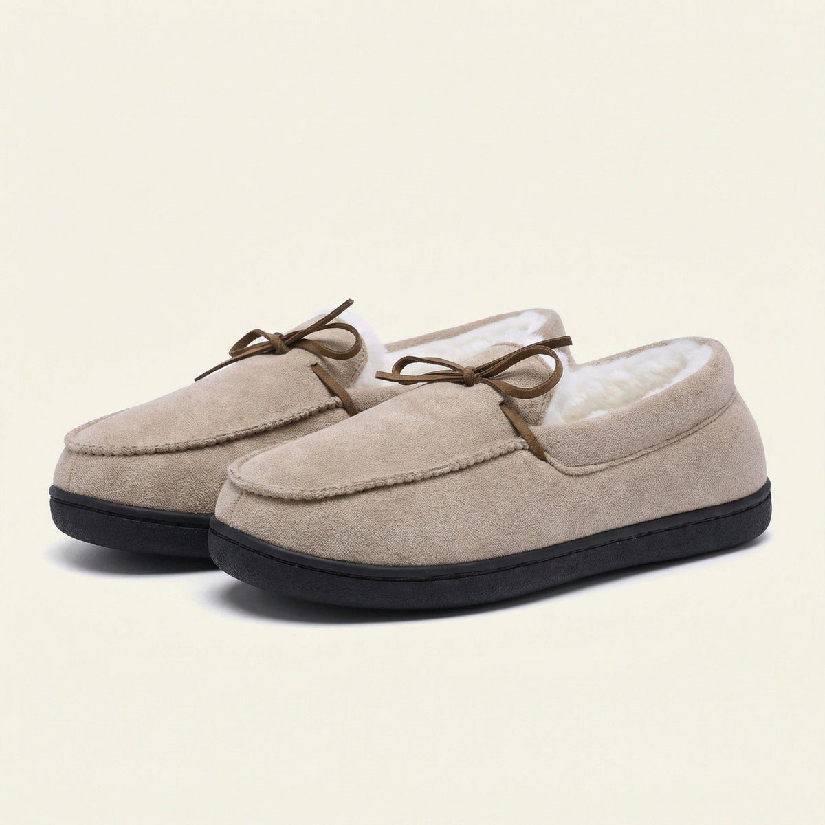 Women's Plush-Lined Loafer Slipper