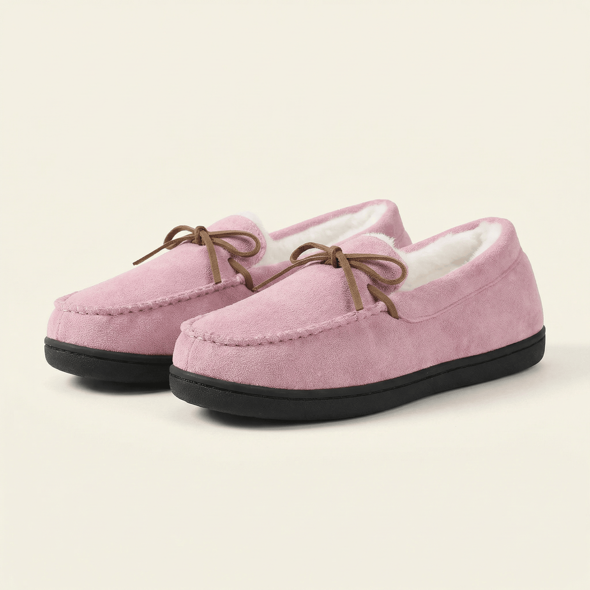 Women's Plush-Lined Loafer Slipper