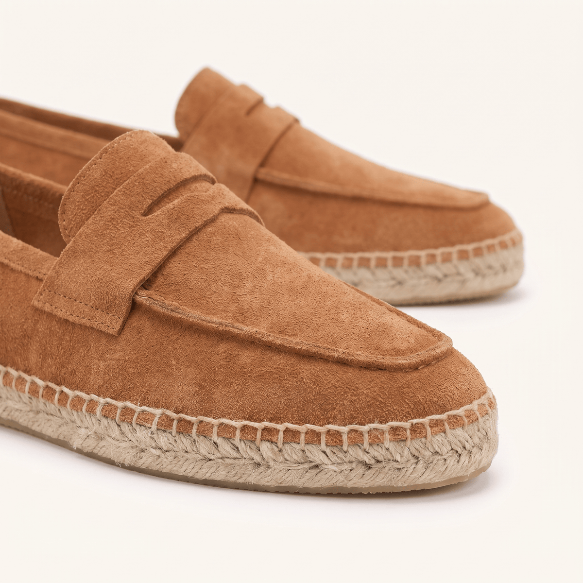 Women's Suede Espadrille Loafers