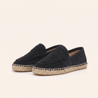 Women's Suede Espadrille Loafers