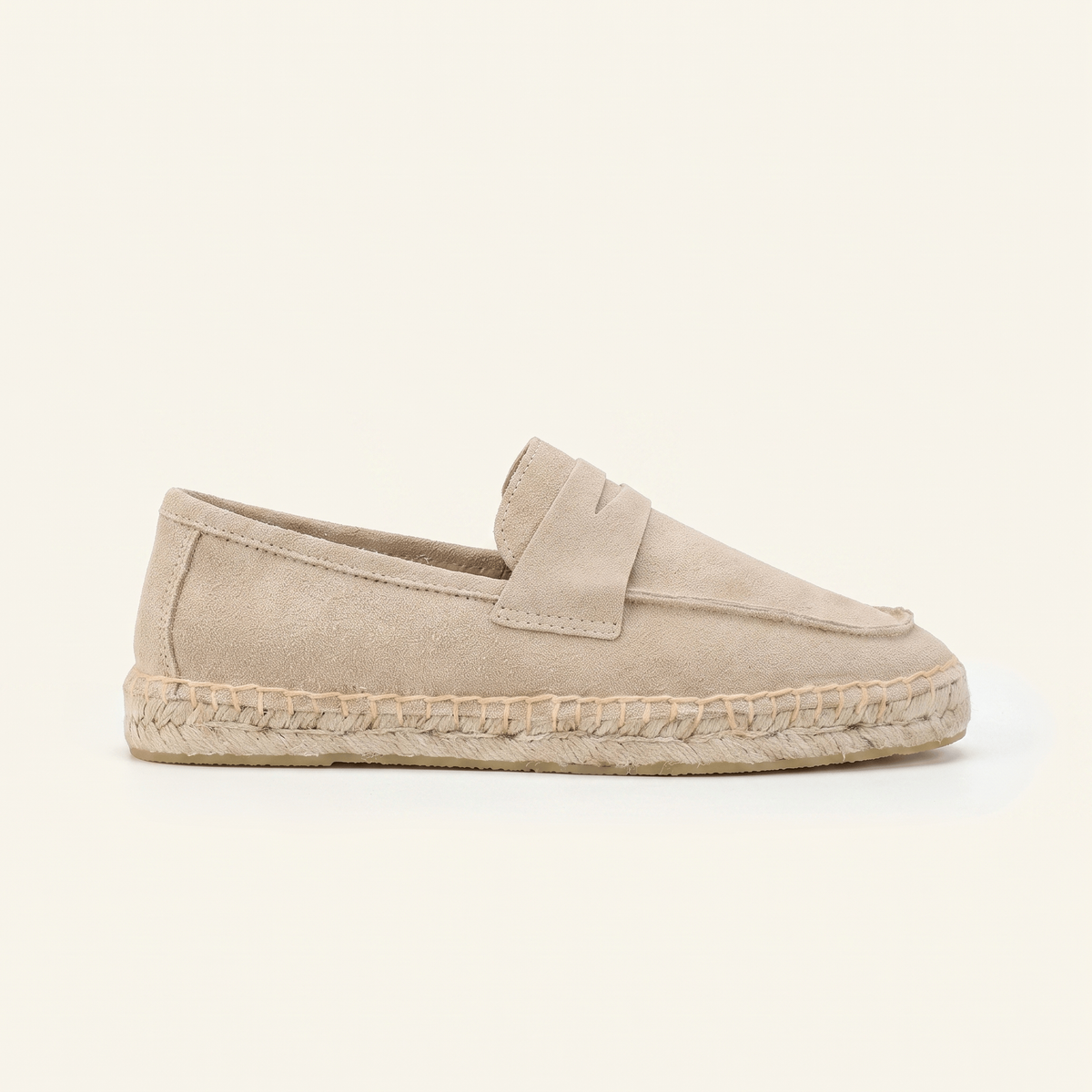 Women's Suede Espadrille Loafers