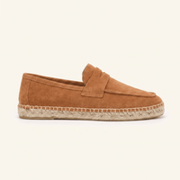 Women's Suede Espadrille Loafers