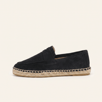 Women's Suede Espadrille Loafers