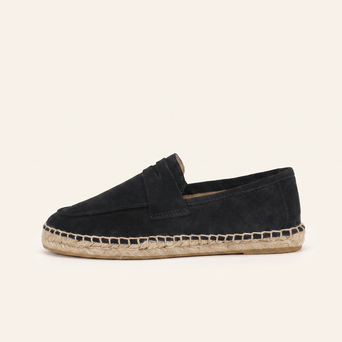 Women's Suede Espadrille Loafers