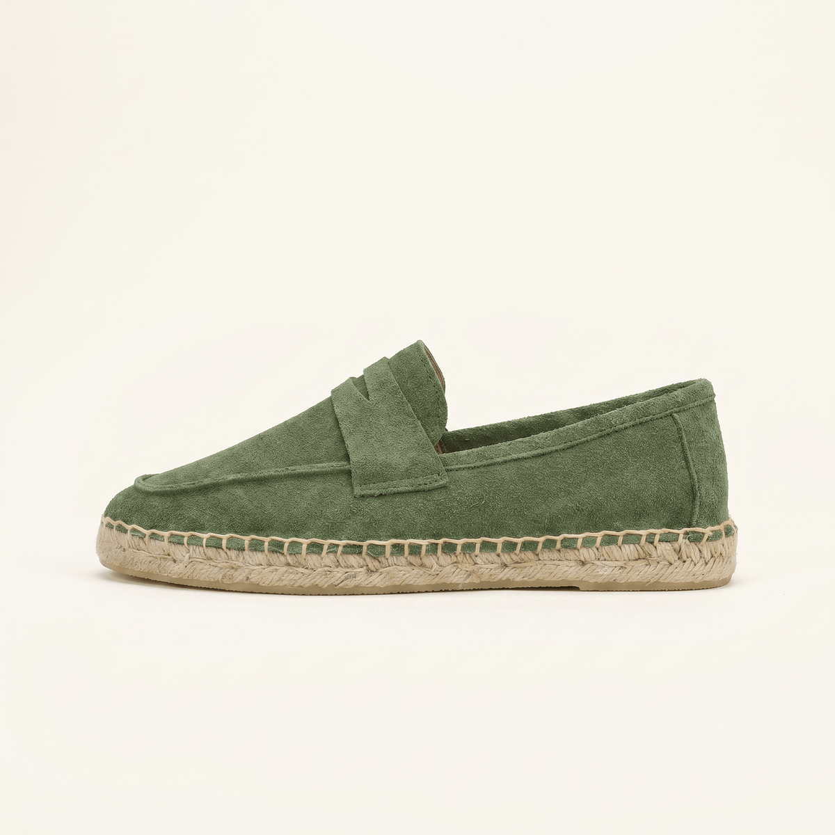 Women's Suede Espadrille Loafers