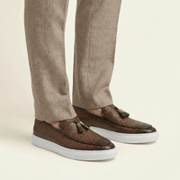 Chunky-Sole Tassel Loafer