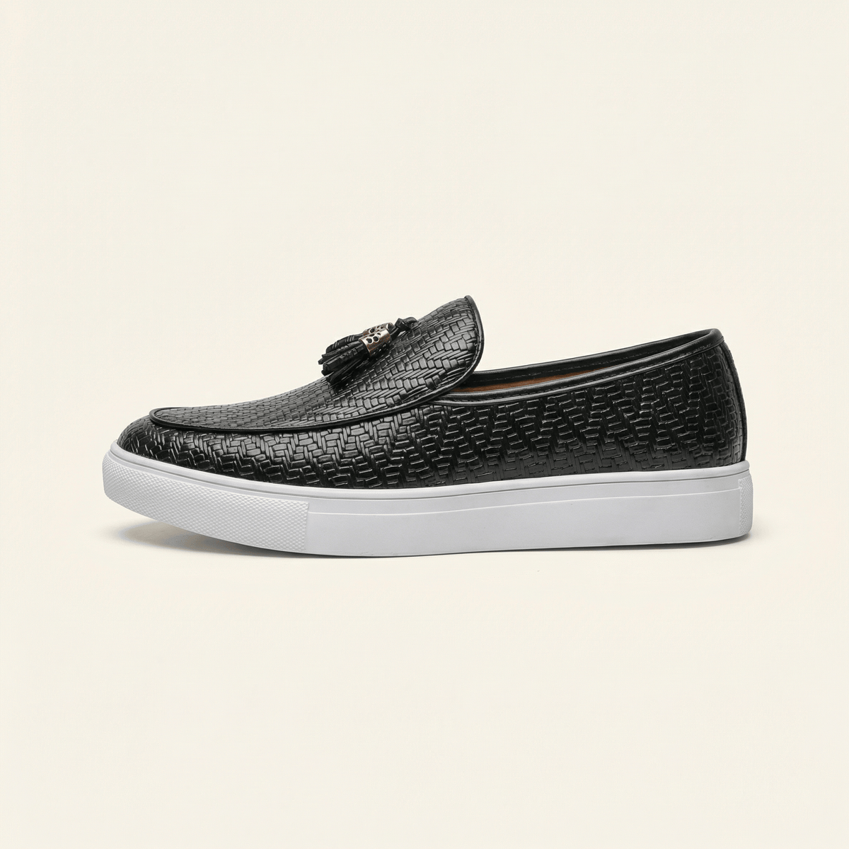 Chunky-Sole Tassel Loafer