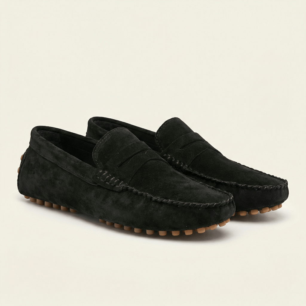 Suede Driving Loafer