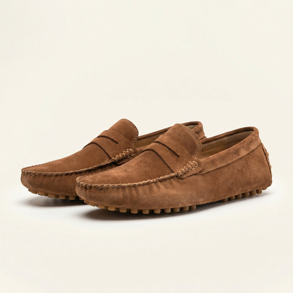 Suede Driving Loafer