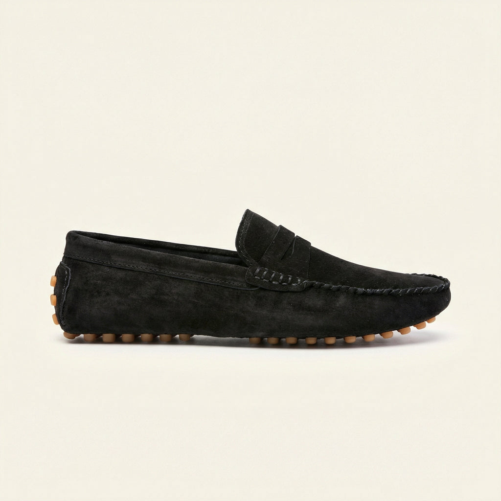 Suede Driving Loafer