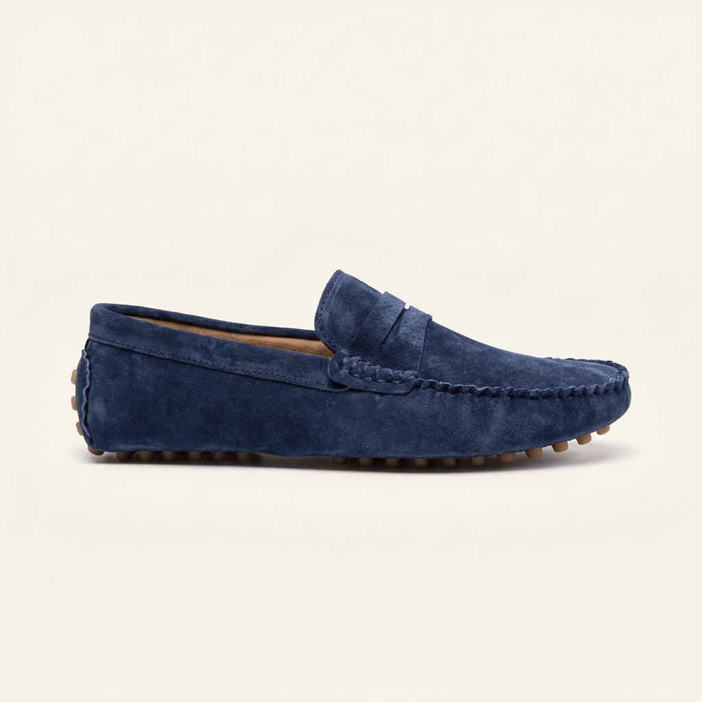 Suede Driving Loafer