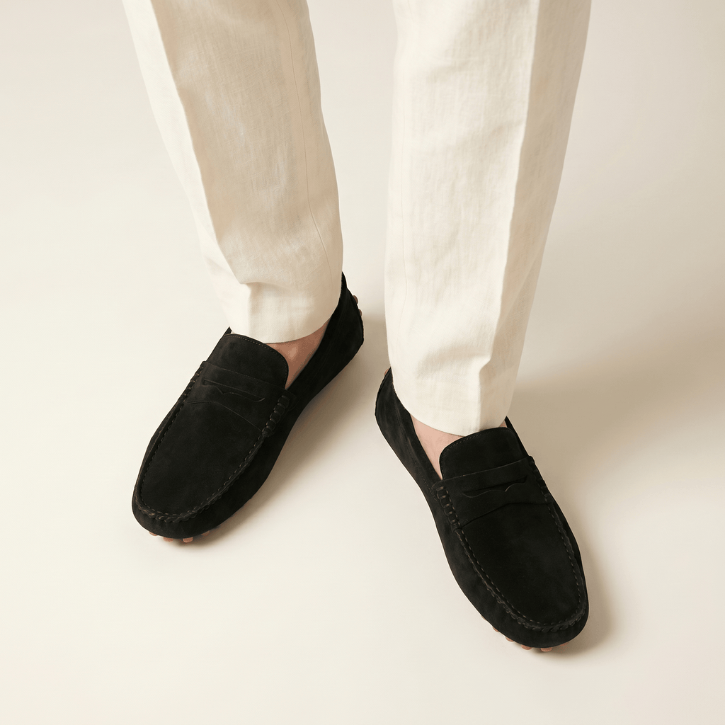 Suede Driving Loafer
