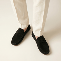 Suede Driving Loafer