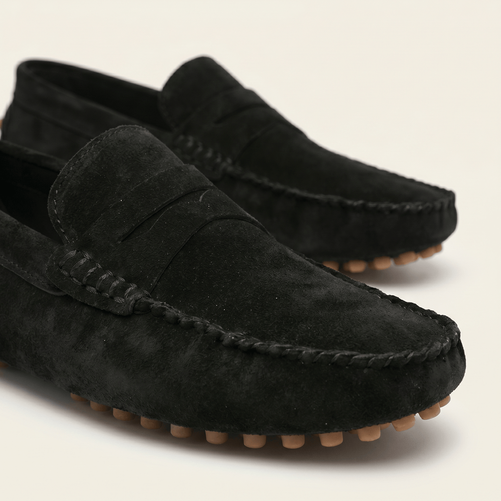 Suede Driving Loafer