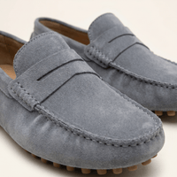 Suede Driving Loafer