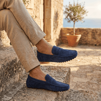 Suede Driving Loafer
