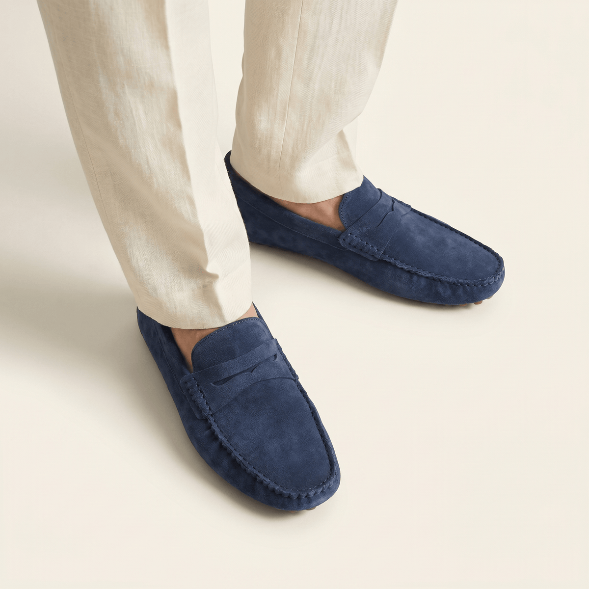 Suede Driving Loafer