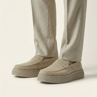 Chunky-Sole Strap Loafer