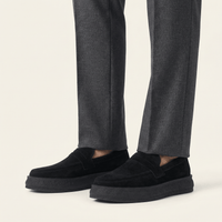 Chunky-Sole Strap Loafer