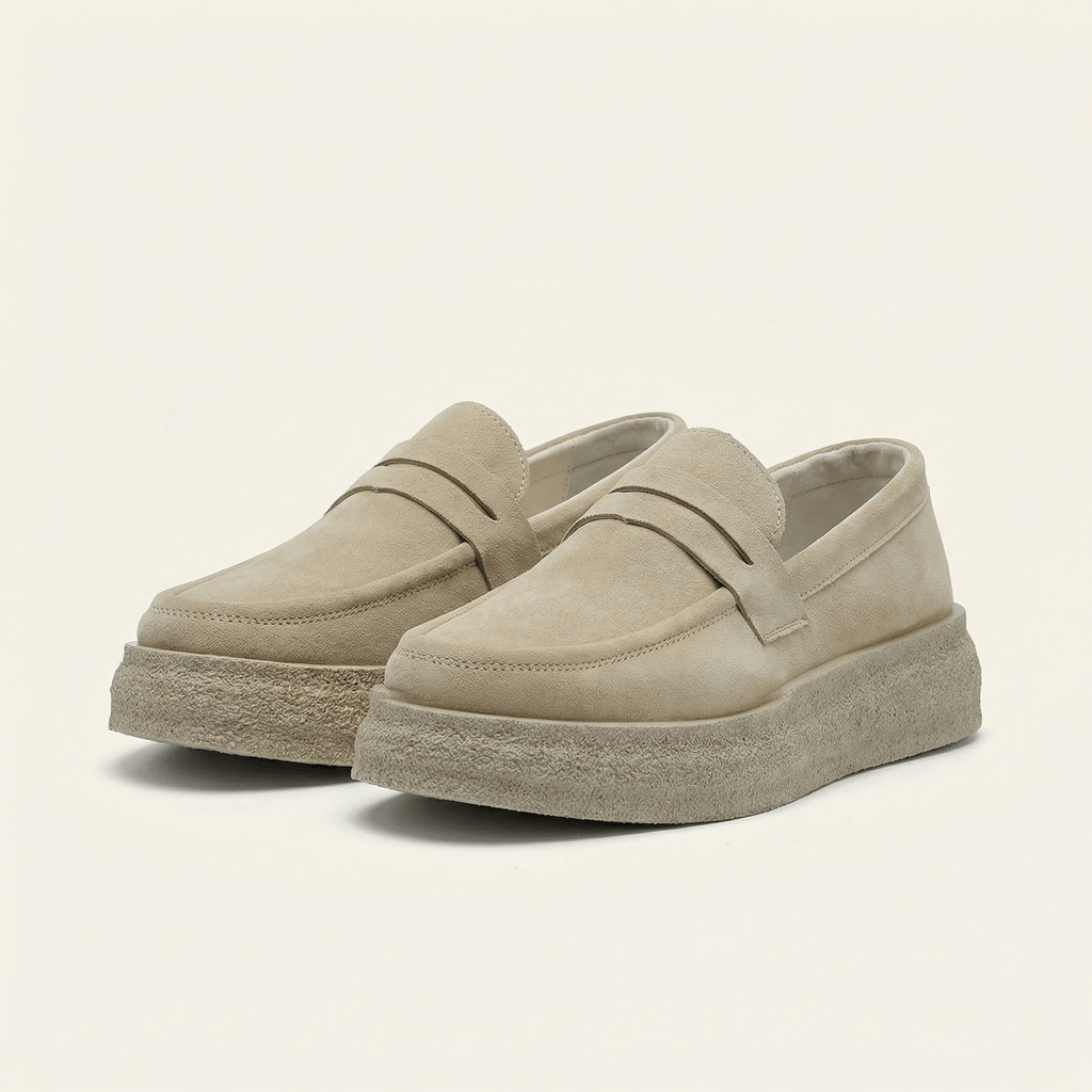 Chunky-Sole Strap Loafer