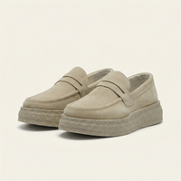 Chunky-Sole Strap Loafer