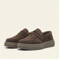 Chunky-Sole Strap Loafer