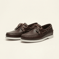 Men's Leather Boat Shoe
