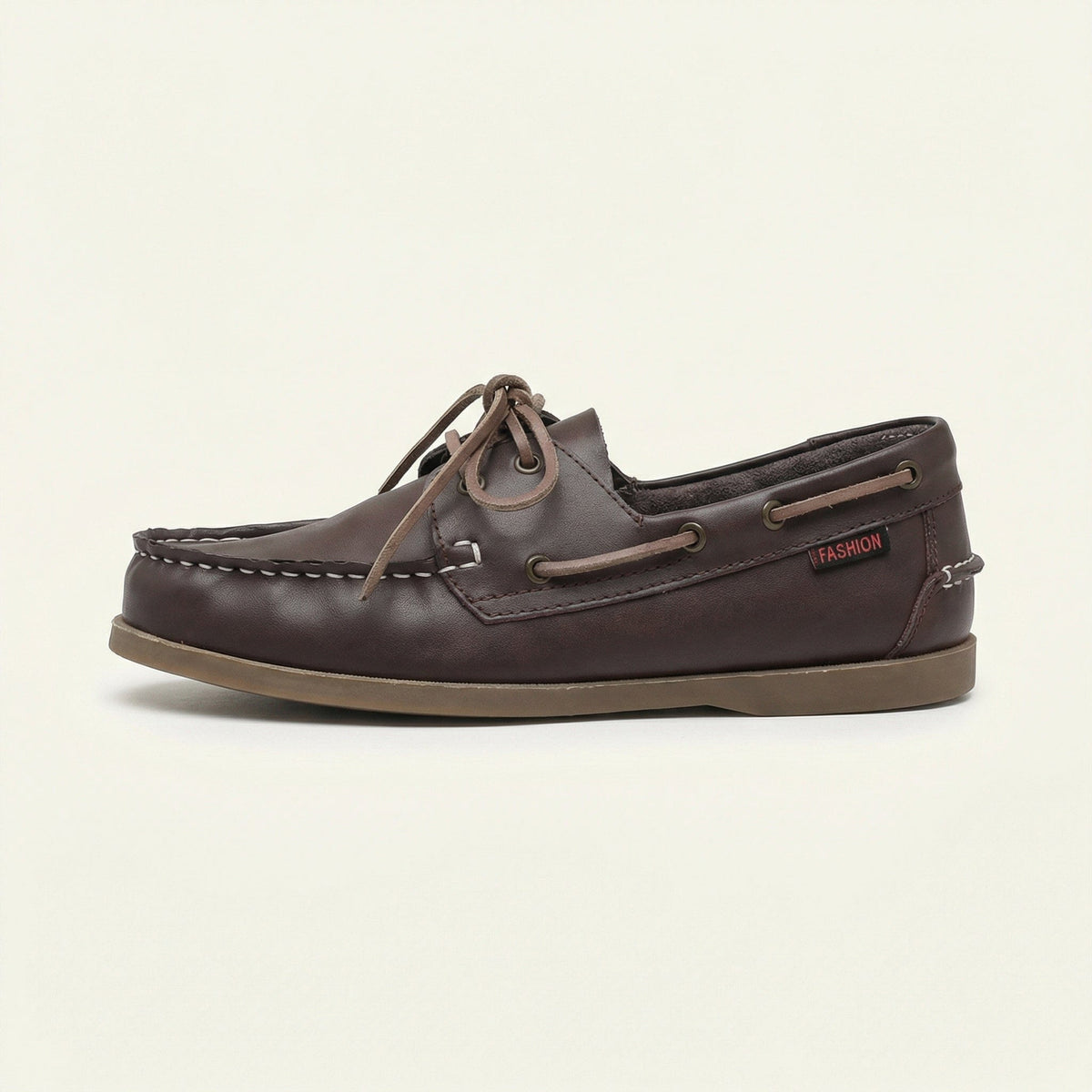 Men's Leather Boat Shoe