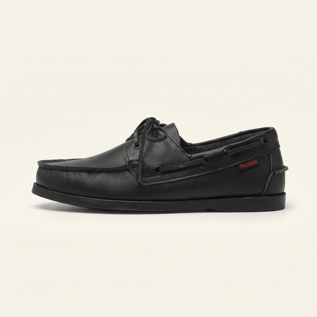 Men's Leather Boat Shoe