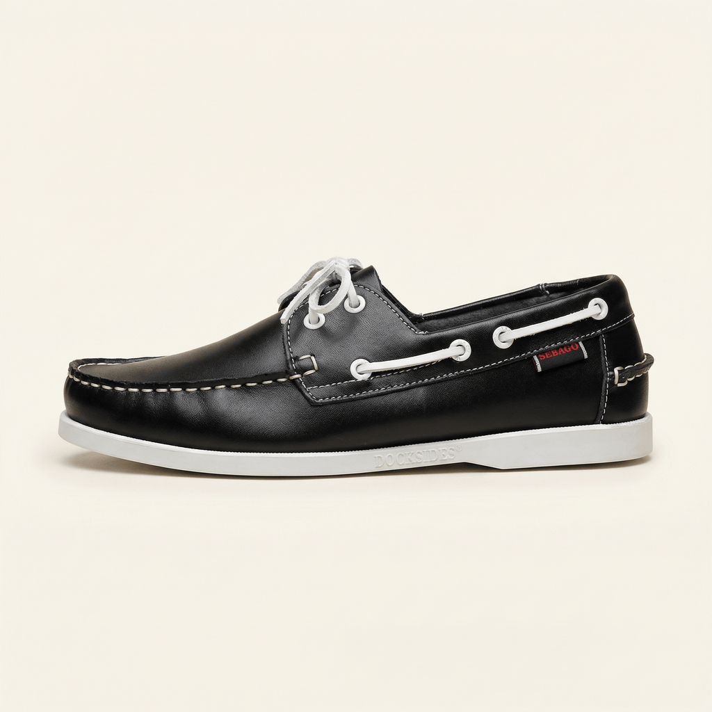 Men's Leather Boat Shoe