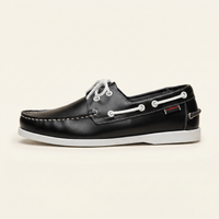Men's Leather Boat Shoe
