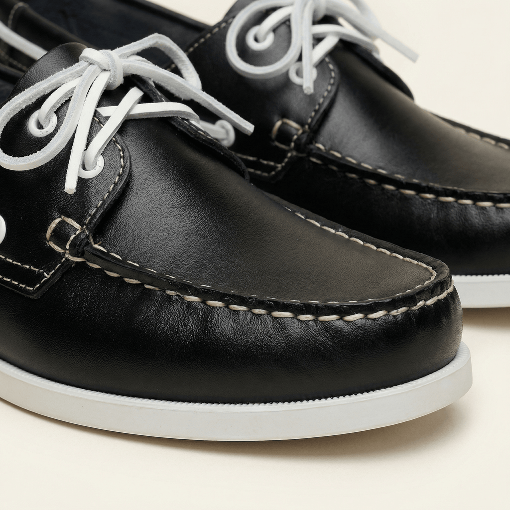 Men's Leather Boat Shoe