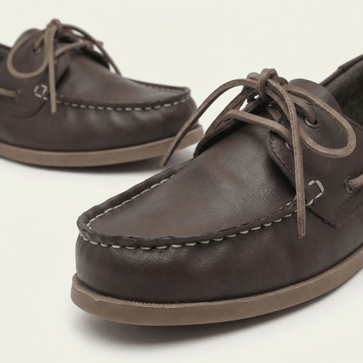 Men's Leather Boat Shoe