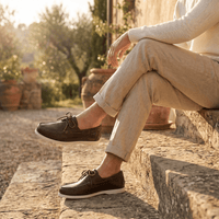 Men's Leather Boat Shoe
