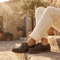 Men's Leather Boat Shoe