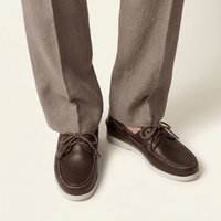 Men's Leather Boat Shoe