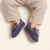 Baby Fringe Suede Moccasin