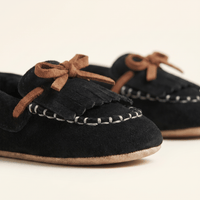 Baby Fringe Suede Moccasin