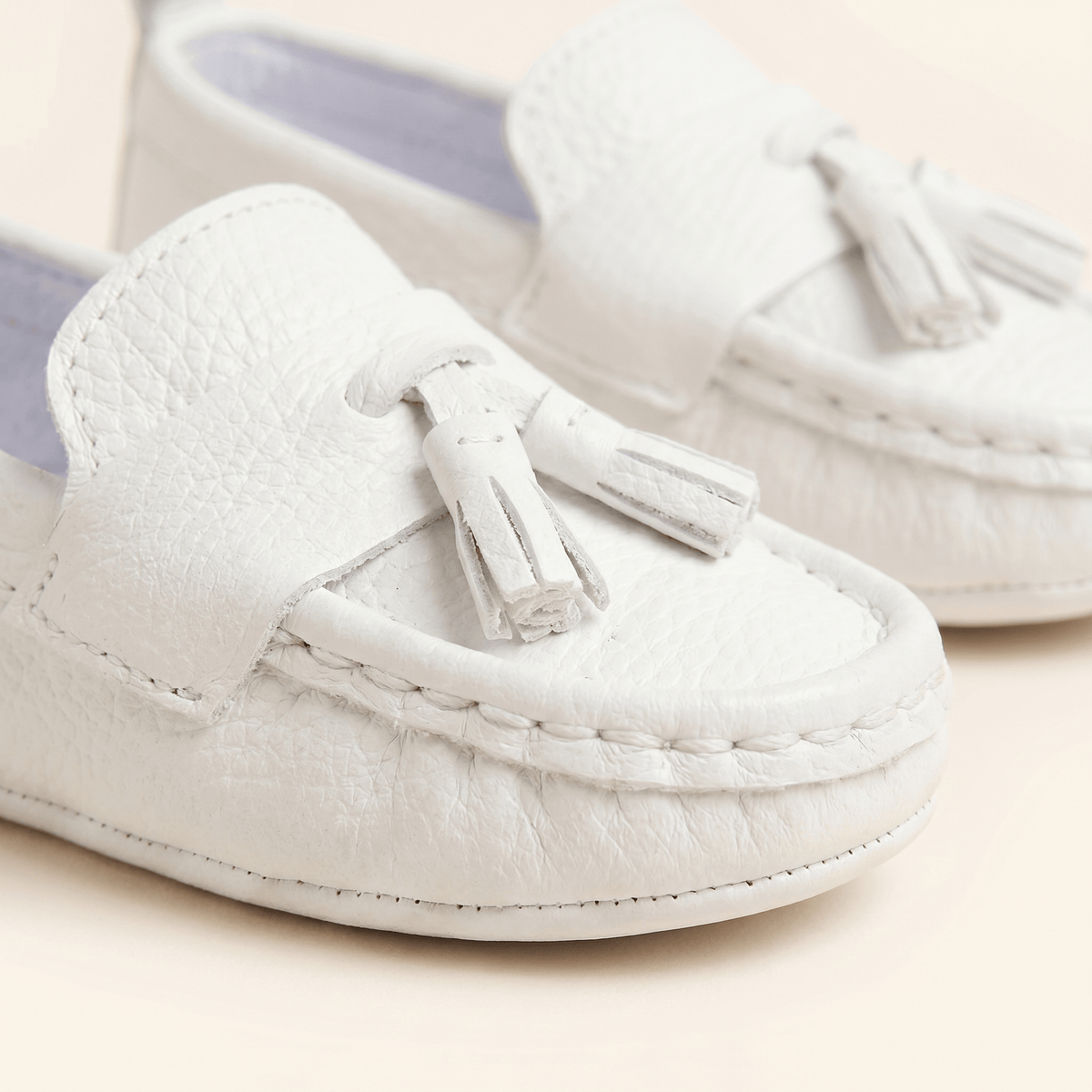 Baby Leather Tassel Loafer