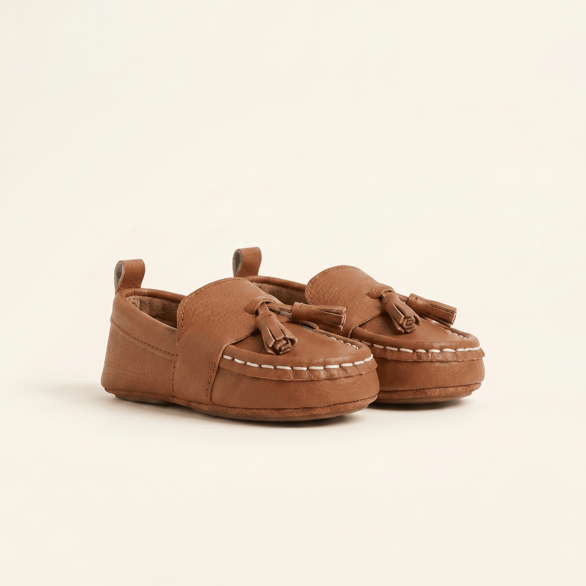 Baby Leather Tassel Loafer