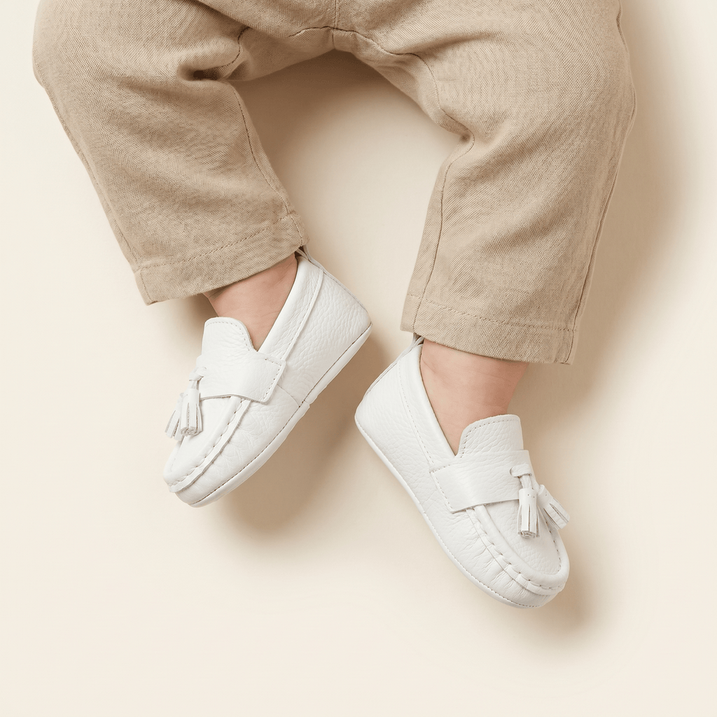 Baby Leather Tassel Loafer